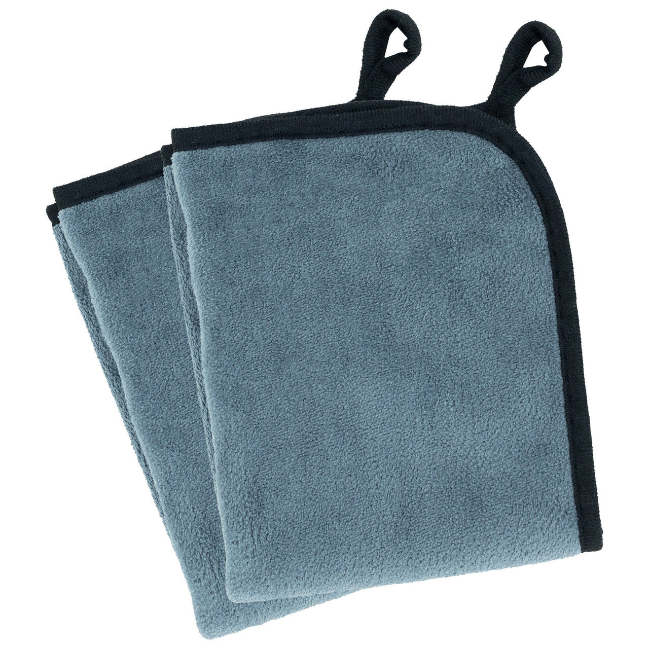 MOTIVITY 2 Pack Microfiber Detailing Cloths - Lint Free, Scratch Free - For Interior and Exterior Car Detailing